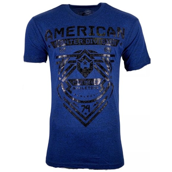 AMERICAN FIGHTER Men's T-Shirt S/S ADDY TEE Athlet - Picture 1 of 11